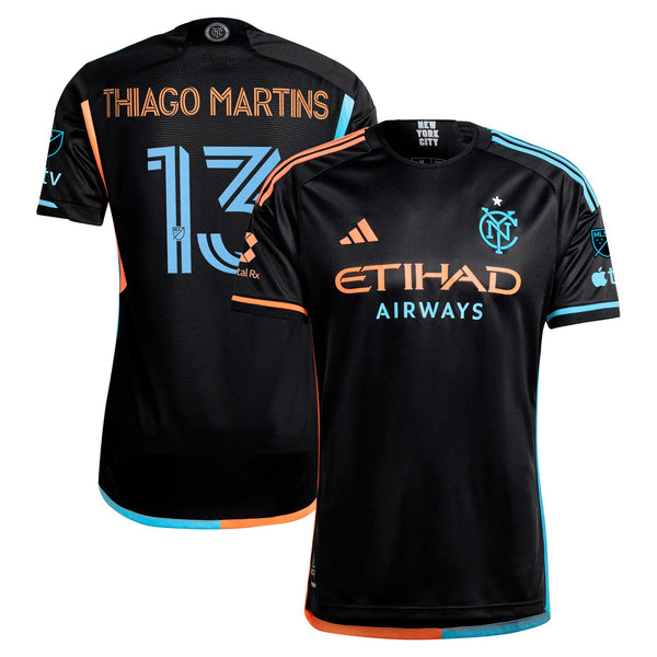 Santiago Rodríguez New York City FC adidas 2024 24/7 Kit Player Jersey – Black