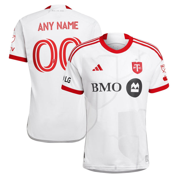 Toronto FC adidas 2024 GTA Kit Custom Jersey – White