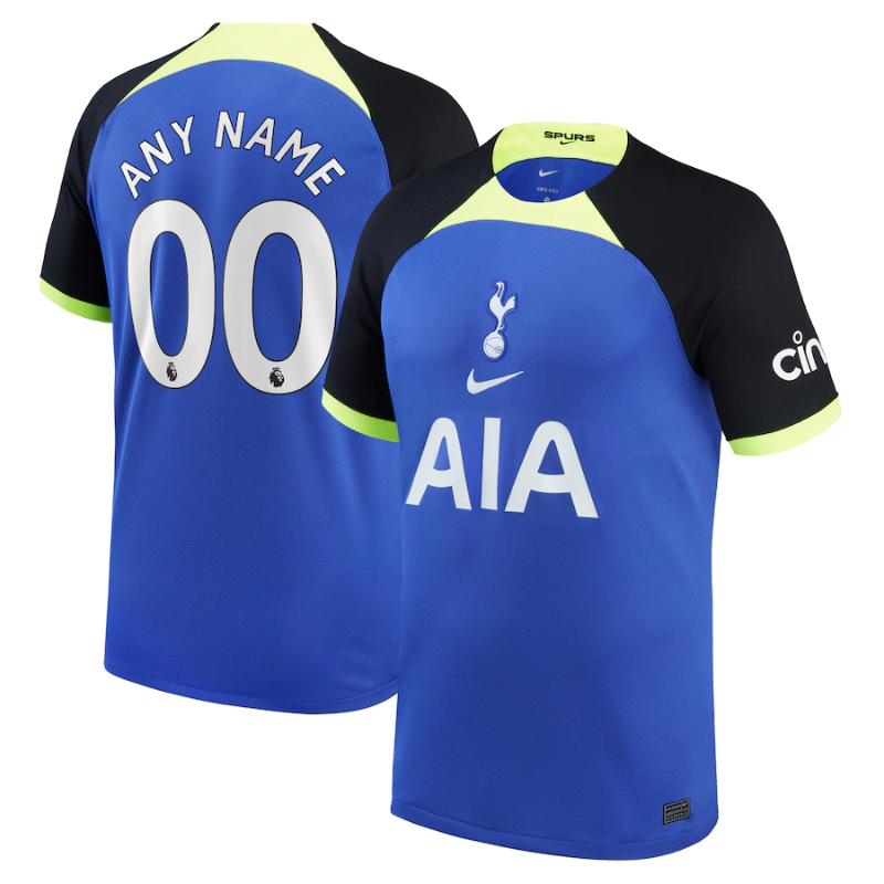 Tottenham Hotspur 202223 Away Breathe Stadium Custom Jersey All Players