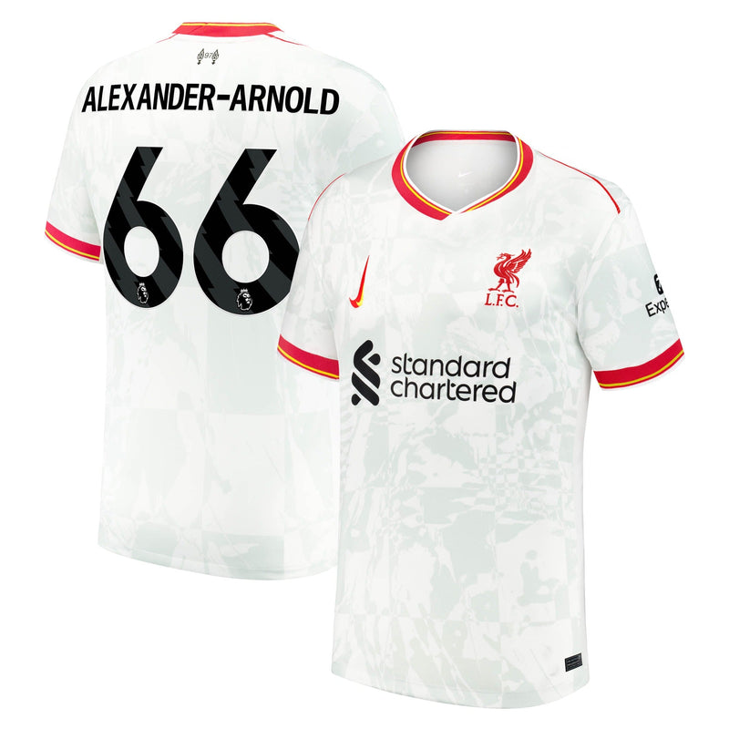 Trent Alexander-Arnold Liverpool Nike 2024/25 Third Jersey - White