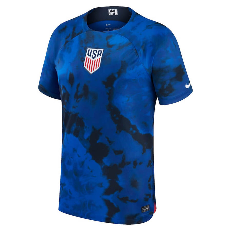 USA National Team Away Stadium Shirt 2022 Qatar World Cup customized Jersey Unisex - Blue