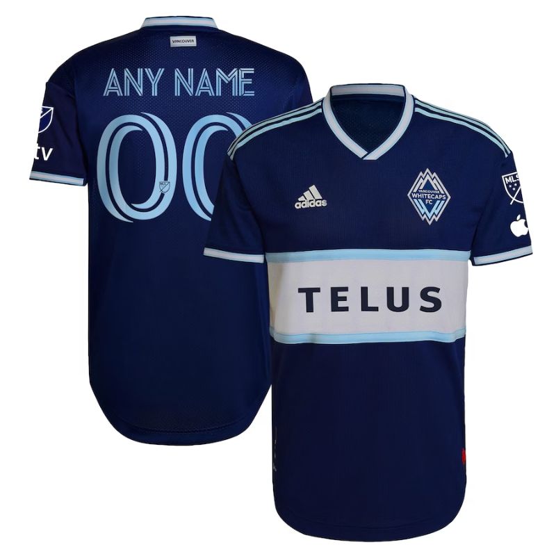 Vancouver Whitecaps FC Shirt 2023 Custom Jersey - Blue