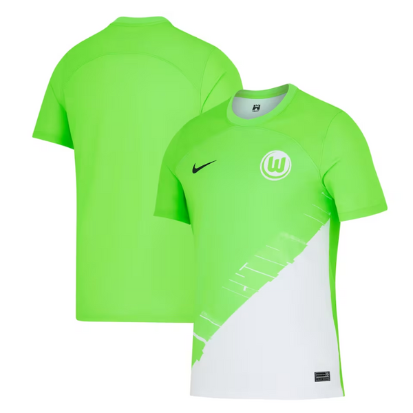 VfL Wolfsburg Home Stadium Nike Shirt 2023-24 Custom Jersey - Green