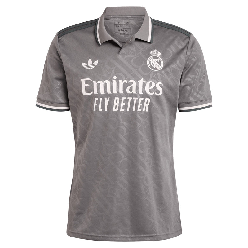 Vini Jr. Real Madrid adidas 2024/25 Third Player Jersey - Charcoal