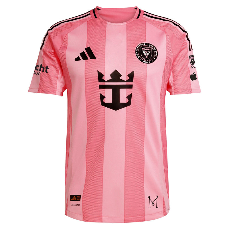 Lionel Messi Inter Miami CF adidas 2025 Euforia Authentic Player Jersey - Light Pink