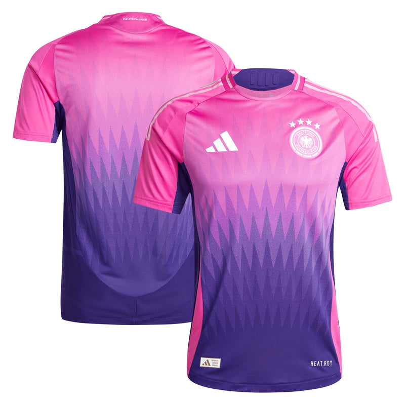 Germany National Team adidas 2024 Away Custom Jersey - Pink