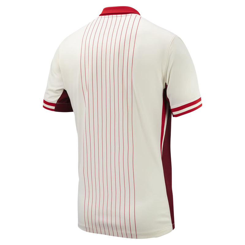 Canada Soccer Nike 2024 Away Customized Jersey - Cream