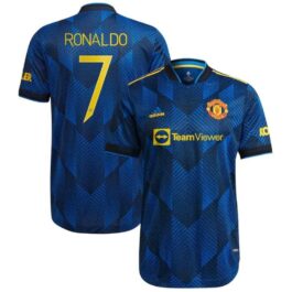 Manchester United Jersey 2021-22 with Ronaldo 7 printing – Navy