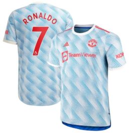 Manchester United Jersey 2021-22 with Ronaldo 7 printing – Blue