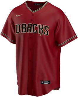 Arizona Diamondbacks 2021/22 Home Custom Jersey – Red