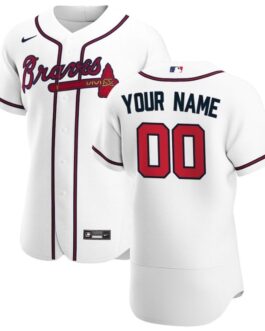Atlanta Braves 2021/22 Home Custom Jersey