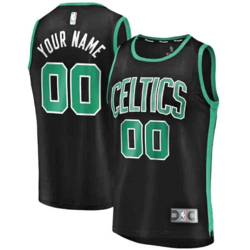 Boston Celtics  2021/22 Custom  Jersey - Black
