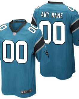 Carolina Panthers 2021/22 Custom Jersey – Blue