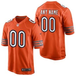 Chicago Bears 2021/22 Custom Jersey – Orange