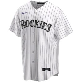 Colorado Rockies 2021/22 Home Custom Jersey – White