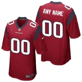 Houston Texans 2021/22 Custom Jersey – Red