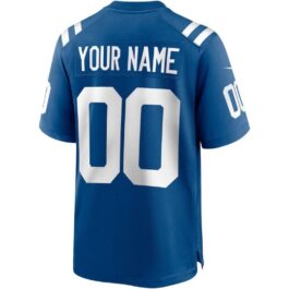 Indianapolis Colts 2021/22 Custom Jersey – Blue