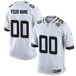 Jacksonville Jaguars 2021/22 Custom Jersey – White