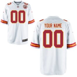 Kansas City Chiefs 2021/22 Custom Jersey – White
