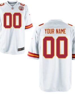 Kansas City Chiefs 2021/22 Custom Jersey – White