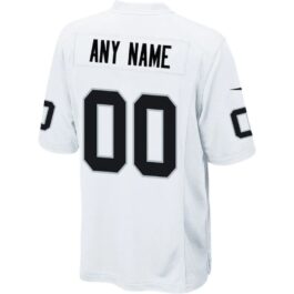 Las Vegas Raiders 2021/22 Custom Jersey – White