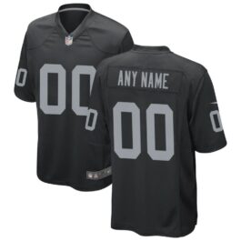 Las Vegas Raiders 2021/22 Custom Jersey – Black