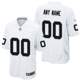 Las Vegas Raiders 2021/22 Custom Jersey – White