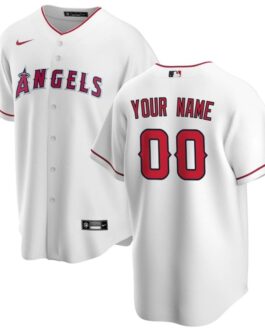 Los Angeles Angels 2021/22 Home Custom Jersey – White
