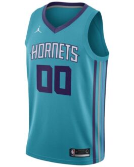 Charlotte Hornets Custom Jersey – Blue