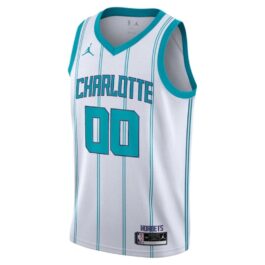 Charlotte Hornets Custom Jersey – White