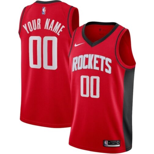 Houston Rockets Custom Jersey 2021-22 with printing - Image 6