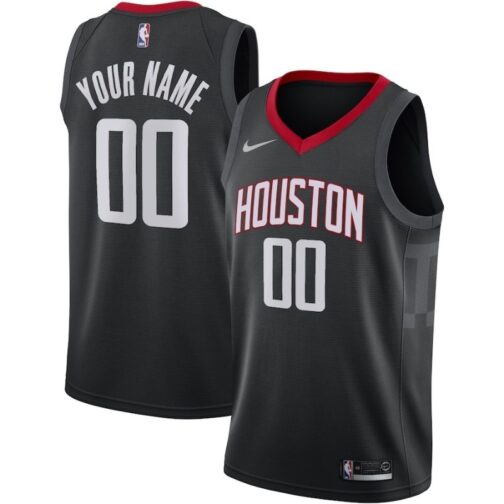 Houston Rockets Custom Jersey 2021-22 with printing - Image 7