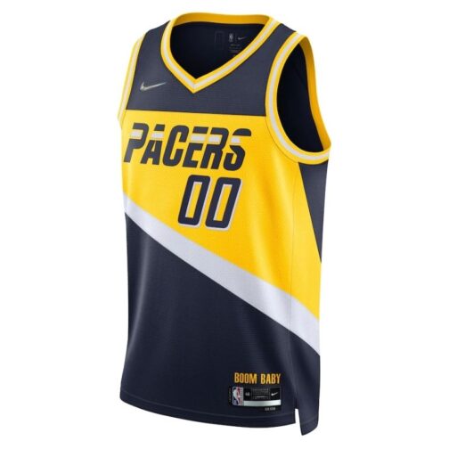Indiana Pacers Custom Jersey - Blue - Image 2