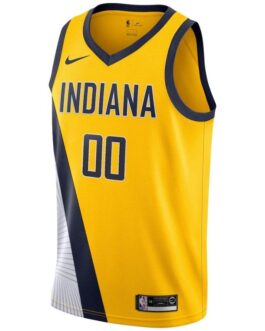 Indiana Pacers Custom Jersey – Yellow