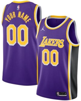 Los Angeles Lakers Custom Jersey 2021-22 with printing