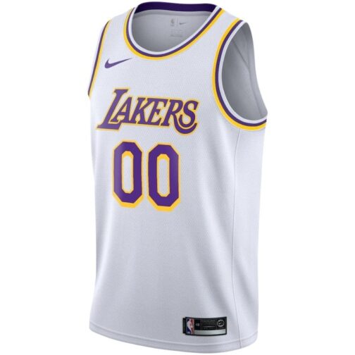 Los Angeles Lakers Custom Jersey 2022-23 with printing - Image 4