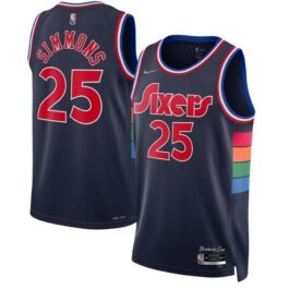 Philadelphia 76ers Jersey 2021/22 – Back