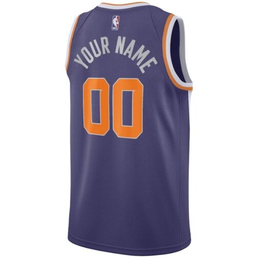 All Player’s  Phoenix Suns 2021/22 Swingman Jersey - Purple - Image 3