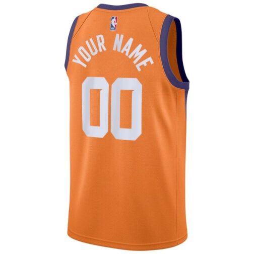 All Player’s  Phoenix Suns 2021/22 Swingman Jersey - Orange - Image 2