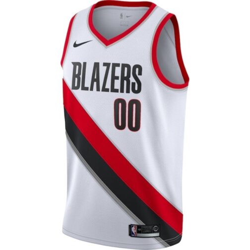 All Player’s  Portland Trail Blazers 2021/22 Swingman Jersey - White - Image 2