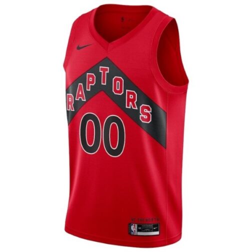 Toronto Raptors Swingman Custom Jersey - Red - Image 3
