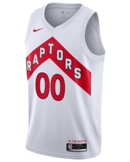 Toronto Raptors Swingman Custom Jersey – White