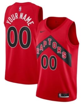 Toronto Raptors Swingman Custom Jersey – Red