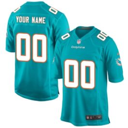Miami Dolphins 2021/22 Custom Jersey – Blue