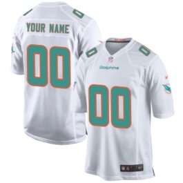 Miami Dolphins 2021/22 Custom Jersey – White