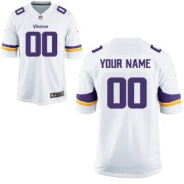 Minnesota Vikings 2021/22 Custom Jersey – White