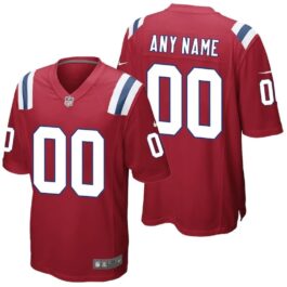 New England Patriots 2021/22 Custom Jersey – Red
