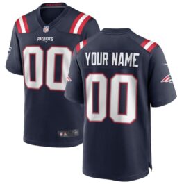 New England Patriots 2021/22 Custom Jersey – College Navy