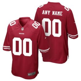 San Francisco 49ers 2021/22 Custom Jersey – Red