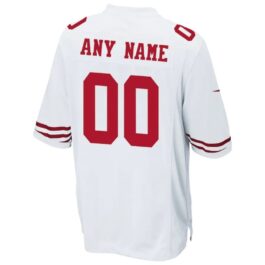 San Francisco 49ers 2021/22 Custom Jersey – White